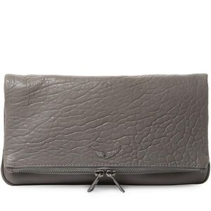 Zadig&Voltaire Bubble Leather Clutch